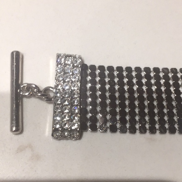 Serena Williams Pave Rhinestone Toggle Bracelet - Picture 6 of 11